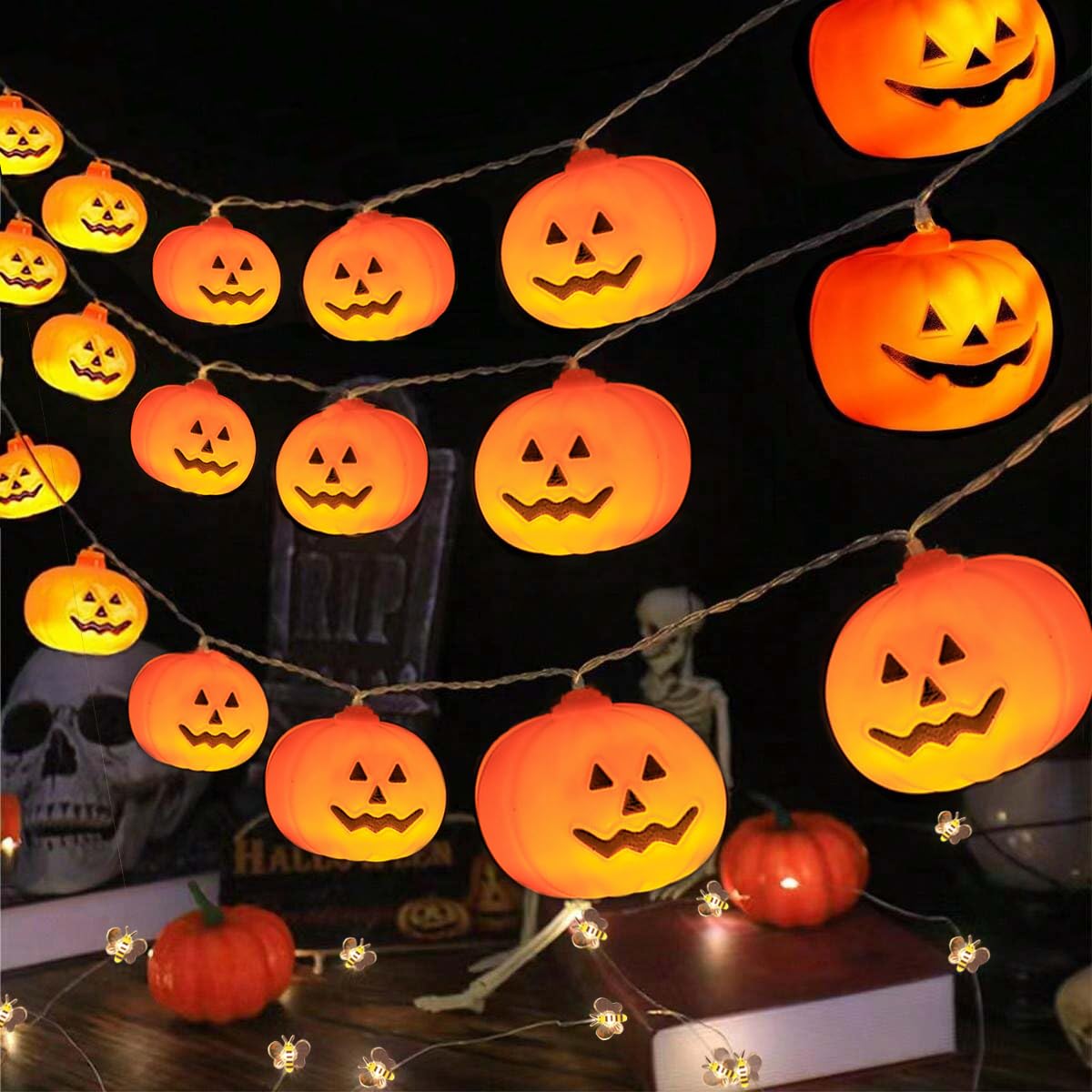 Pumpkin String Lights